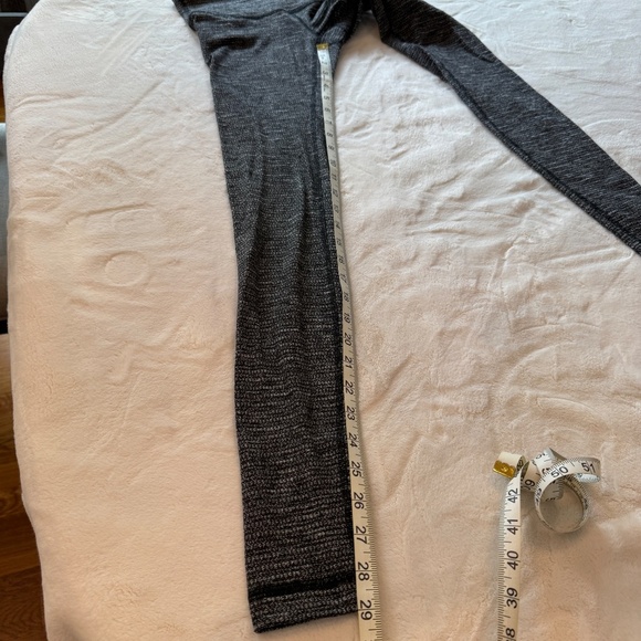 Lululemon Wunder Under Smooth Cover High Rise Legging Black/White 45695 - Picture 9 of 11